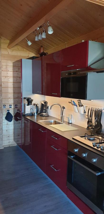 מאקום Prachtig Scandinavisch Chalet מראה חיצוני תמונה